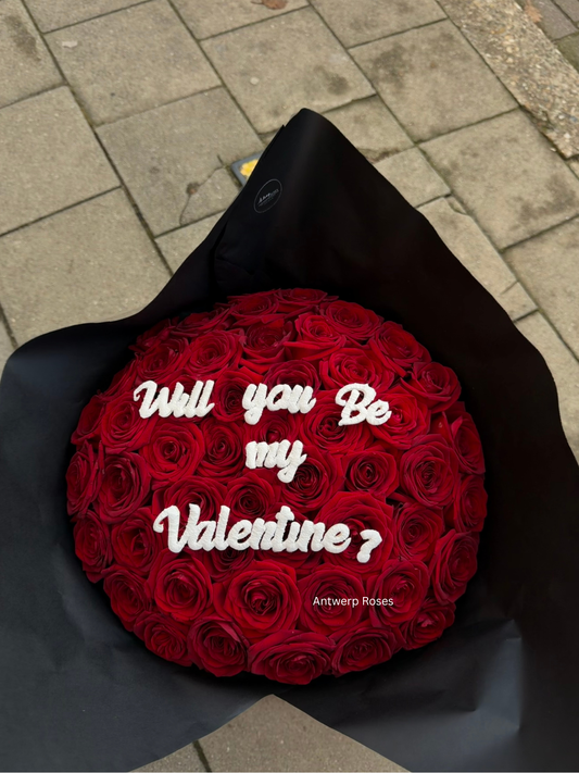 Will You Be My Valentine – Signature Handmade Letters