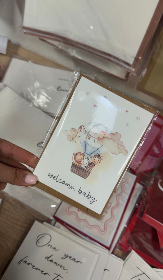 Welcome, Baby – Newborn Card